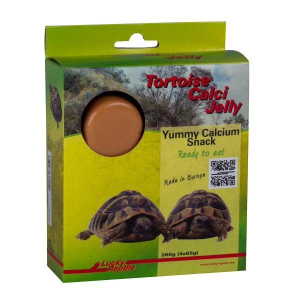 Lucky Reptile Tortoise Calci Jelly 4x65g