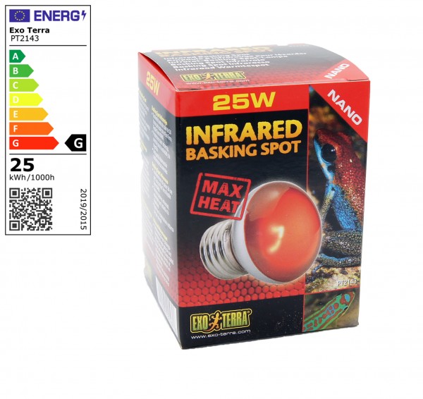 Exoterra Infrared Basking Spot NANO 25W.