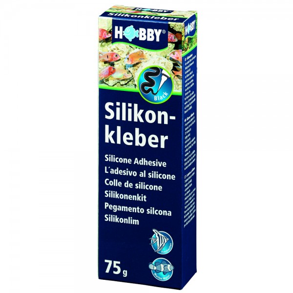 Hobby Silikonkleber transp/schw.