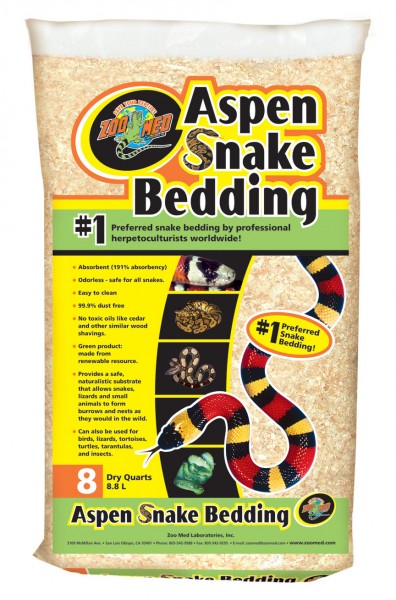 Zoo Med Aspen Snake Bedding, Schlangenstreu