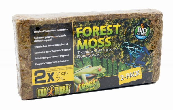 Restposten Exoterra Forest Moos 500g, ergibt ca. 20 Liter