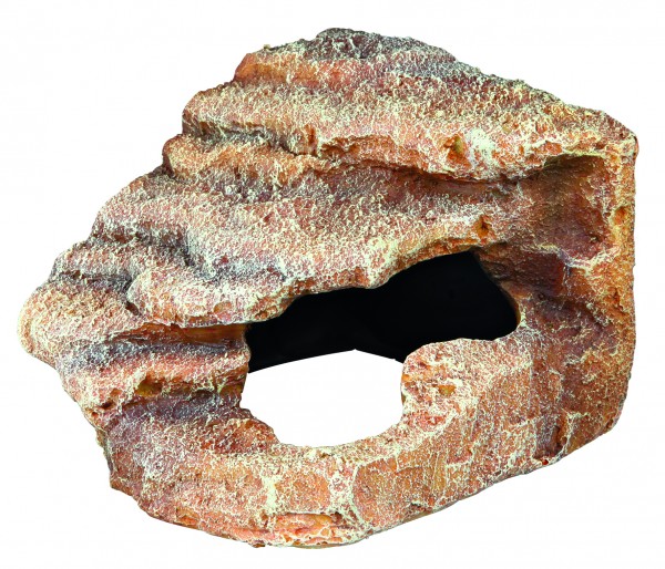 Eck-Fels mit Höhle Steppenoptik