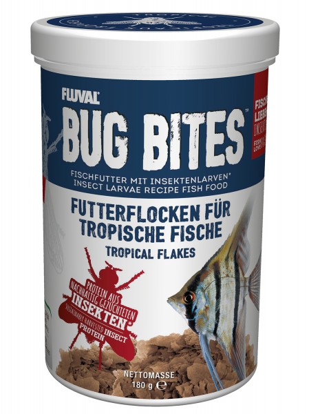 Fluval Bug Bites Tropical Flakes 1000 ml