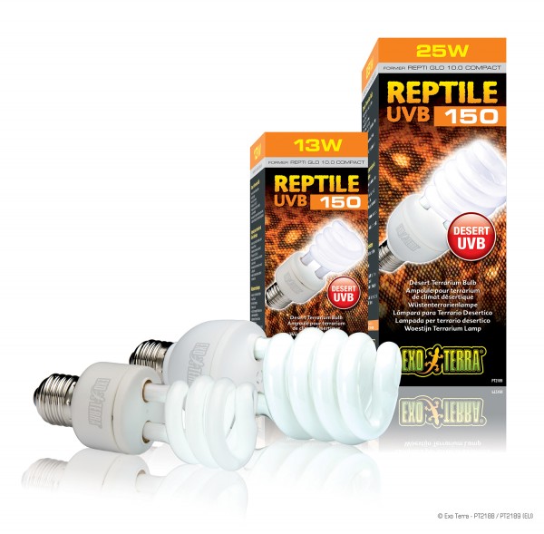 Exoterra Reptile UVB 150, Kompaktlampe