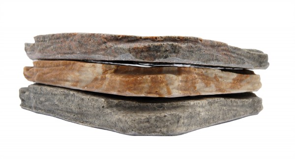 Felsschale flach ca.19x16x2cm