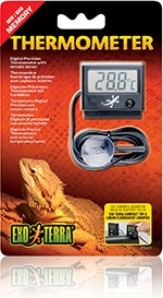 Exoterra Digitales Thermometer mit Messfühler
