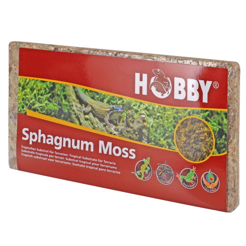 Hobby Sphagnum Moos 100g Ziegel