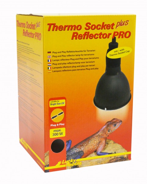 Lucky Reptile Thermo Socket + Reflektor, 2 farbig, mit &amp; ohne Steckverbindung