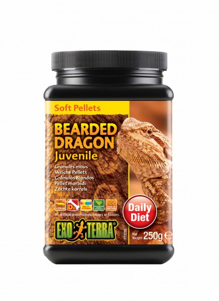 Exoterra Soft Pellets Bartagamen