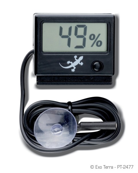 Exoterra Hygrometer digital mit Messfühler