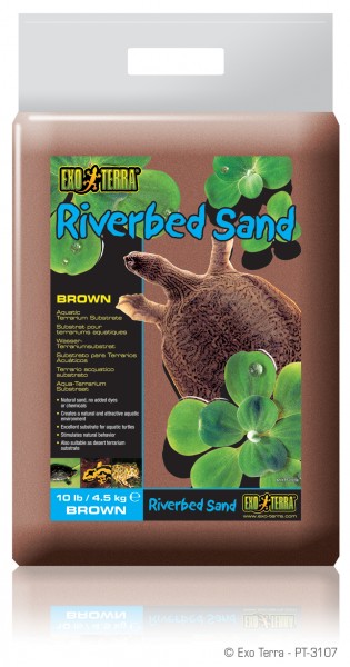 Exoterra Riverbed Sand braun 4,5kg