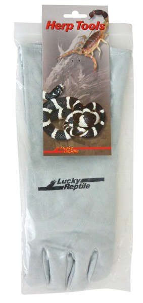 Lucky Reptile Schutzhandschuh grau