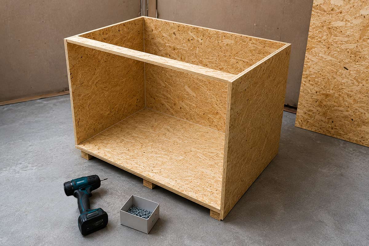 Ein OSB-Terrarium selbst bauen
