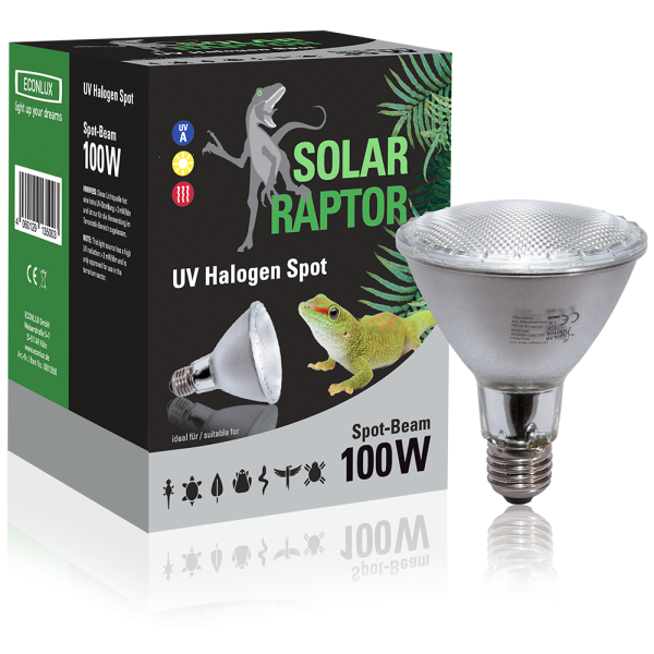 Solar Raptor UV Halogen Spot