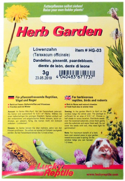 Lucky Reptile Herb Garden Samen