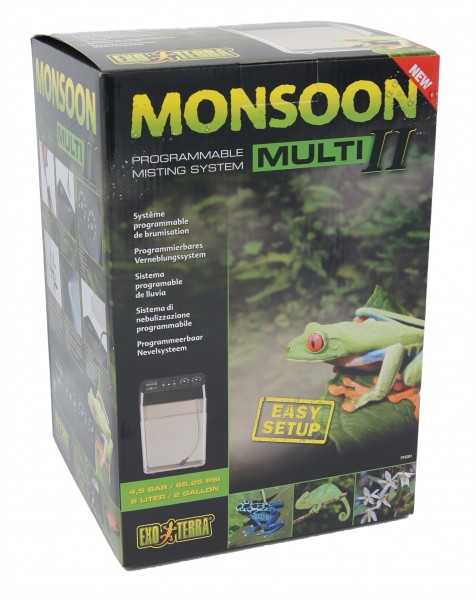 Exoterra Monsoon Multi II , Beregnungsanlage