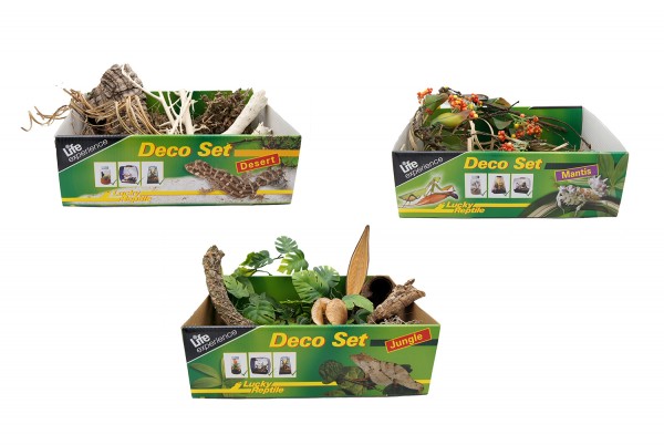 Lucky Reptile Life Experience Deco Sets