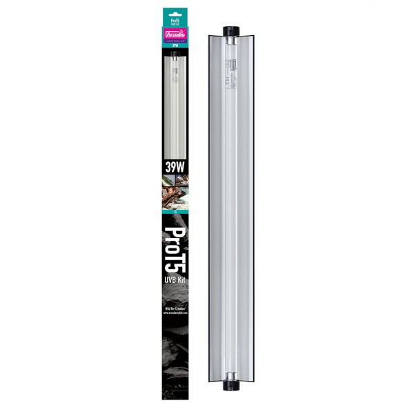 Arcadia Pro T5 Set, inkl. Röhre 12% UVB für Wüstenbewohner