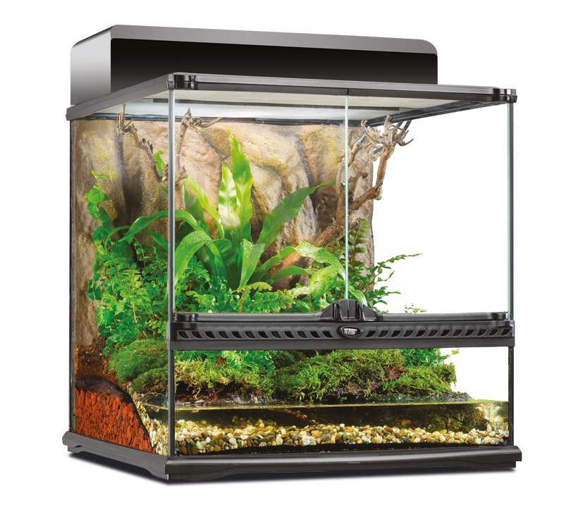 Exoterra Bio Drain Terrarium Gittergewebematte 45x45cm Bodensubstrate