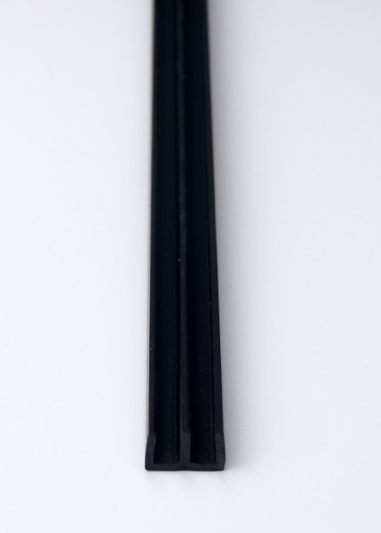 Glasführungsschienen/ E Profile 4 mm Glasstärke/ Glasführungsprofile