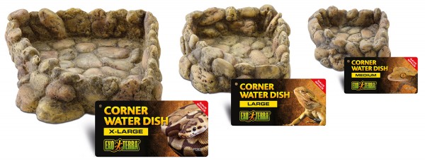 Exoterra Corner Water Dish, Eck Wasserschale