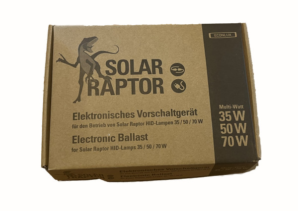 Solar Raptor Elektronisches Vorschaltgerät Multi Watt 35/50/70