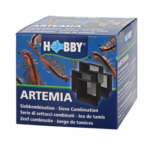Hobby Artemia Siebkombination, 8,5 x 8 cm, 120, 300, 560, 900 mµ