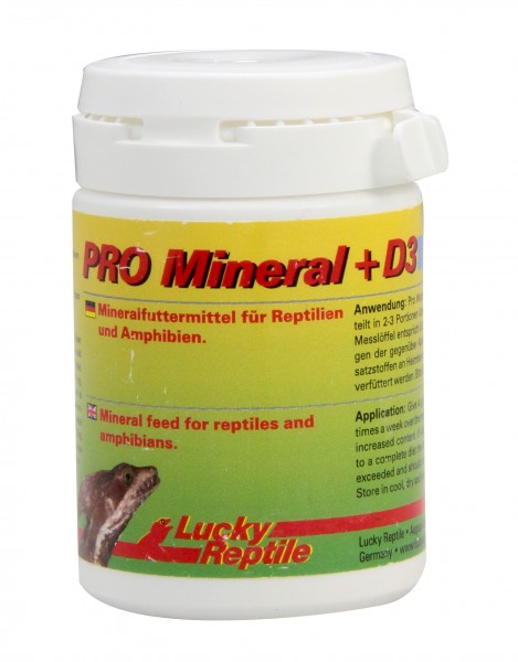 Lucky Reptile PRO Mineral +D3, 60g