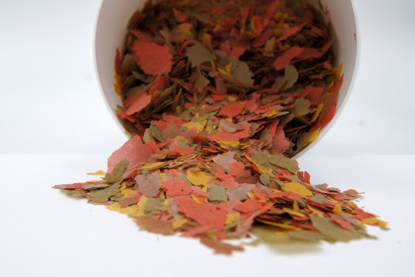 Elementarfutter für Zierfische 4 farbig