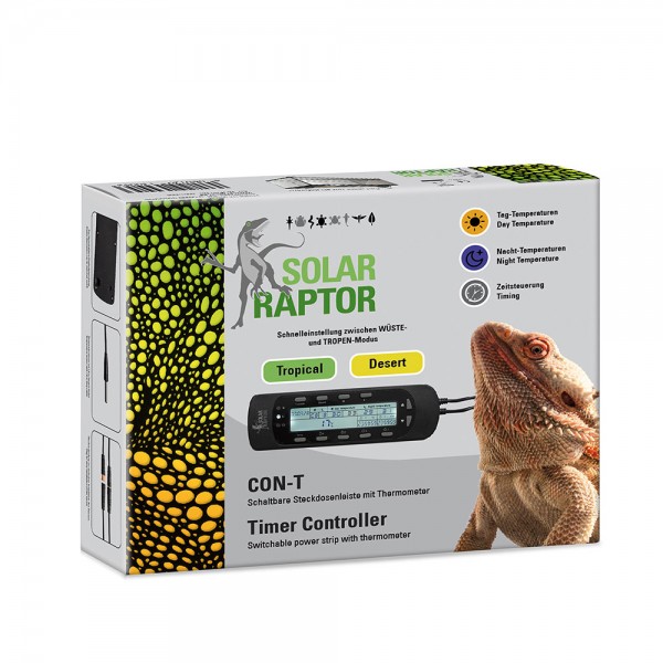 Solar Raptor Timer CON Thermostat