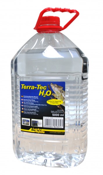 3 er Spar Pack Terra-Tec H2O 5000ml, entmineral. Wasser FREI HAUS