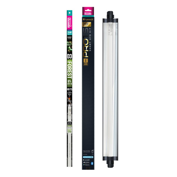 Arcadia LumenIZE Pro T5 UVB Kit, D3 Forest, 6% UV-B