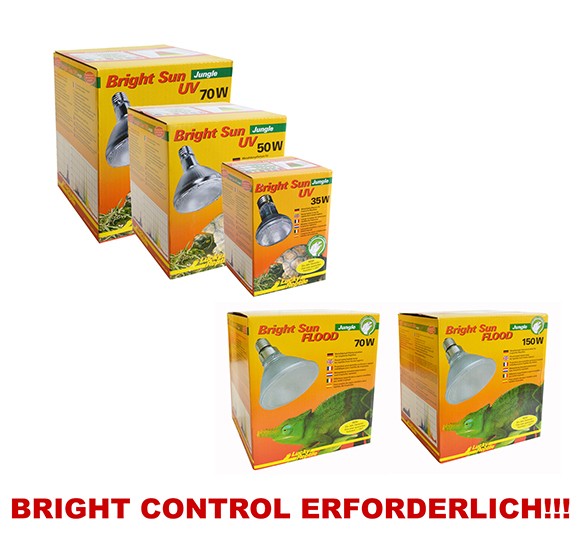 Lucky Reptile Bright Sun UV JUNGLE für Regenwaldterrarien