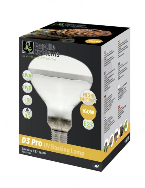 Reptile Systems D3 UV Basking Lampe